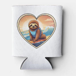 Porta-lata Sloth Surfing