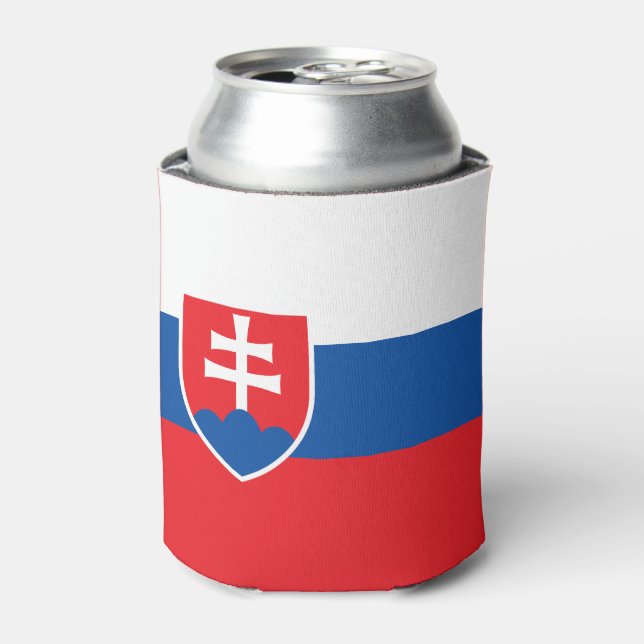 Porta-lata Slovakia Flag (Can Front)