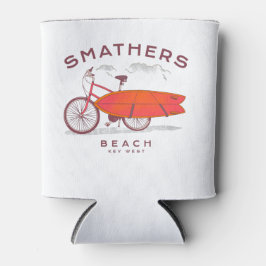 Porta-lata Smathers Beach Key West Vintage Beach Surfing