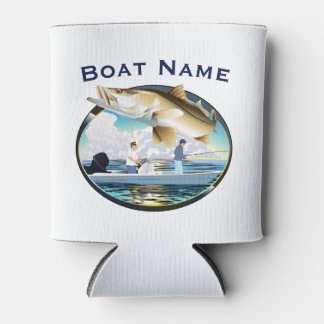 Porta-lata Snook Fish Sunset Trucker Hat