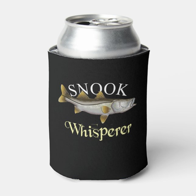 Porta-lata Snook Whisperer Dark (Can Front)