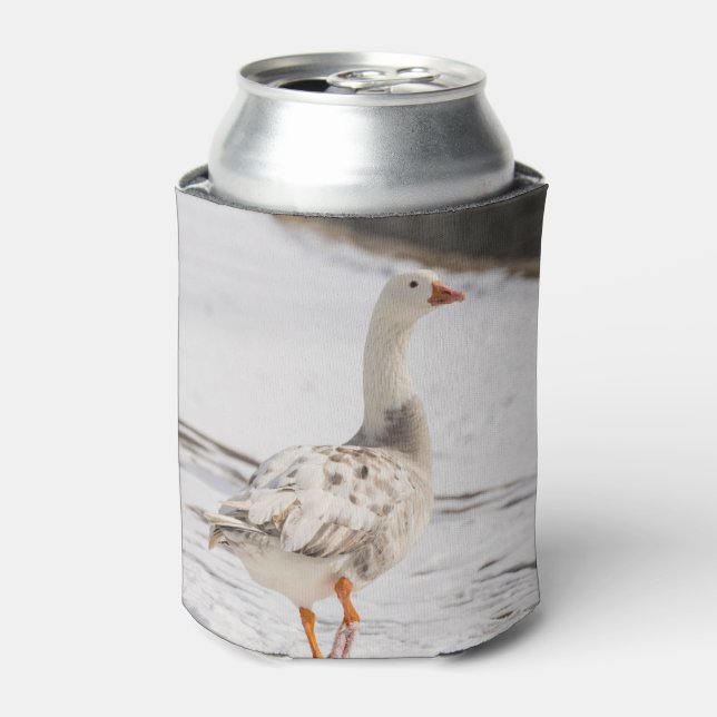 Porta-lata Snow Goose Strut (Can Front)