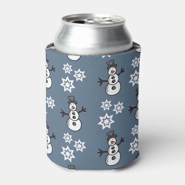 Porta-lata Snowman (Can Front)
