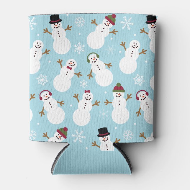 Porta-lata Snowmen (Frente)