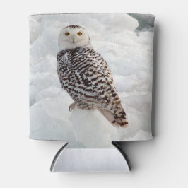 Porta-lata Snowy Owl pode arrefecer