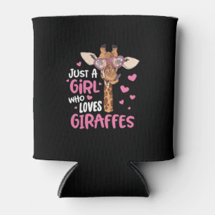Porta-lata Só Uma Garota Que Ama Girafas