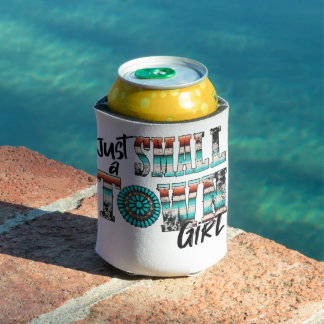 Porta-lata Só uma pequena garota da cidade