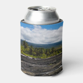 Porta-lata Sobre as Rochas de Lava