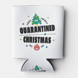 Porta-lata Sobreviventes da Covid 19 Design de Natal