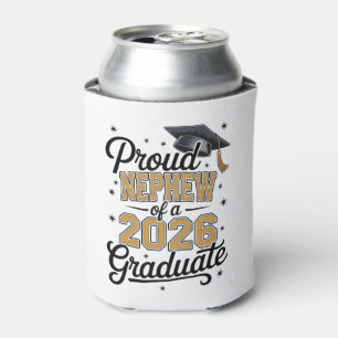 Porta-lata Sobrinho Orgulhoso De Um Graduado Em 2026 Graduaçã
