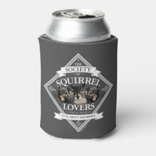 Porta-lata Sociedade de Amantes de Esquilo - Esquilo engraçad
