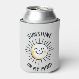 Porta-lata Sol Na Minha Mente
