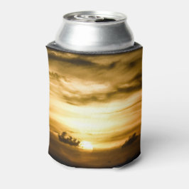 Porta-lata Sol No Oceano Pacífico