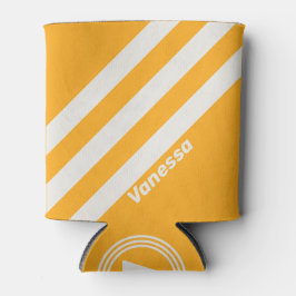 Porta-lata Sol Retroativo Beijado Três Fitas com Nome