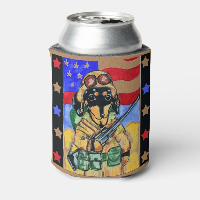 Porta-lata Soldado Doxie (Can Back)