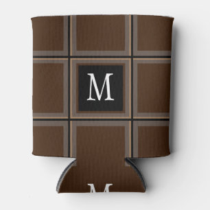 Porta-lata Solteiro Castanho-escuro,  Personalizado, Strike I