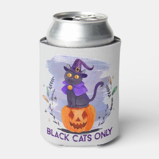 Porta-lata Somente Gato Preto (Can Front)