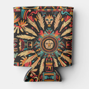 Porta-lata "Sonho Aztec" Isolado Ceruliano Ecológico