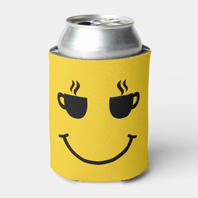 Porta-lata Sorriso da Taça do Café (Can Front)