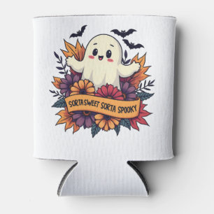 Porta-lata Sorta Sweet Sorta Spooky Halloween Ghost Fall Love