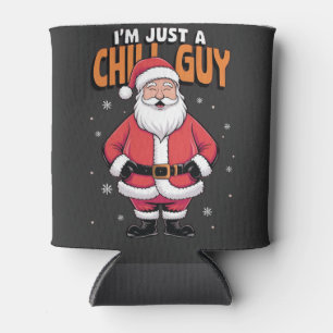 Porta-lata Sou apenas uma Cara de Natal Engraçado