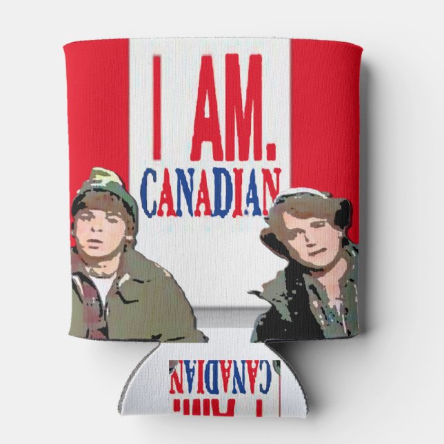 Porta-lata Sou canadense - Bob & Doug (Traseira)