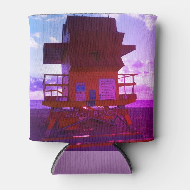 Porta-lata South Beach, Miami Lifeguard Stand (Resgate do Oce (Frente)