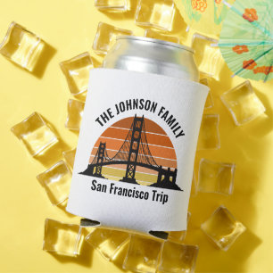 Porta-lata Souvenir Personalizado da Ponte do San Francisco