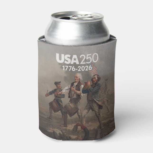 Porta-lata Spirit of 76 - America's 250th Birthday (Can Front)