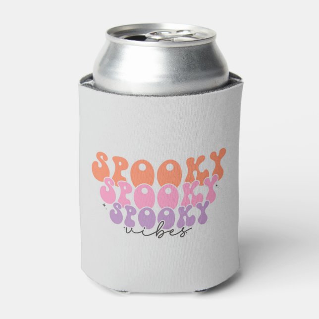 Porta-lata Spooky Spooky Vibes Spooky (Can Front)