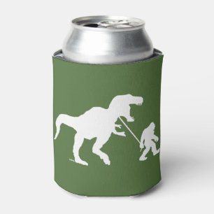 Porta-lata Squatchin ido com T-rex