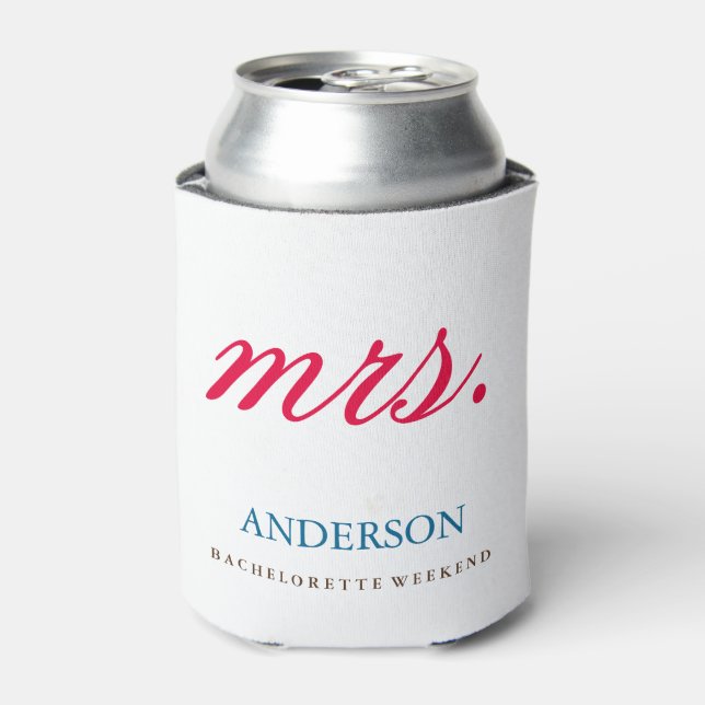 Porta-lata Sra. Bachelorette (Can Front)