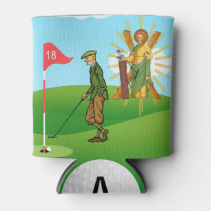 Porta-lata SS. André & Judas com 2 Golfistas Masculinos