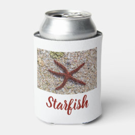 Porta-lata Starfish Ocean Vintage Beach Retro Souvenir