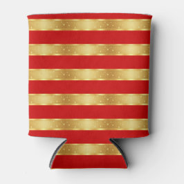 Porta-lata Starlight Red & Gold