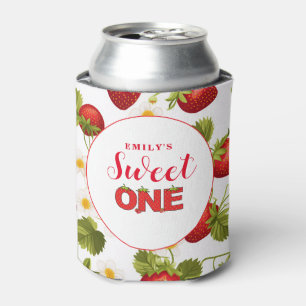 Porta-lata Strawberry Berry Sweet Birthday Berry First