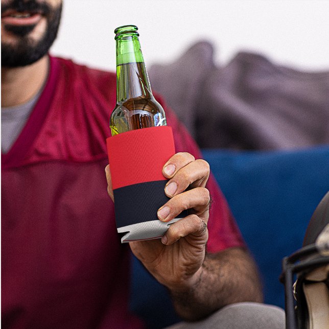 Porta-lata Stripes Vermelhas e Azuis (Can coolers)