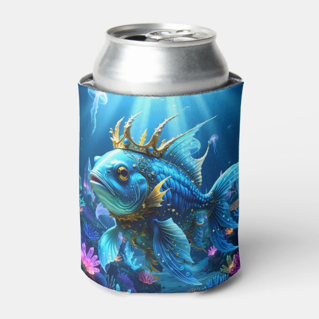 Porta-lata Sua Alteza Peixe Real  (Can Front)