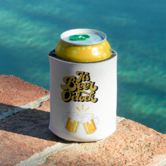 Porta-lata Sua Cerveja o Relógio