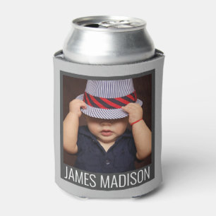 Porta-lata Sua foto e seu nome podem ser mais legais