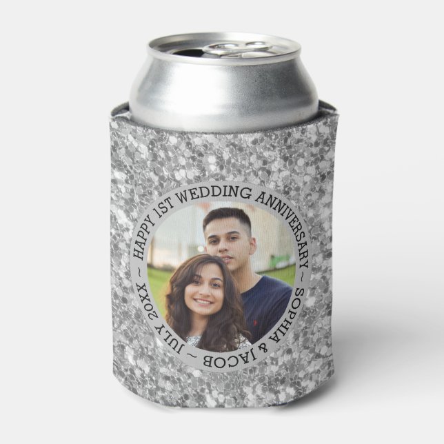 Porta-lata Sua Foto Personalizada (Can Front)