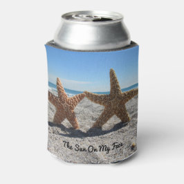 Porta-lata Sugar Starfish na praia - Personalizado