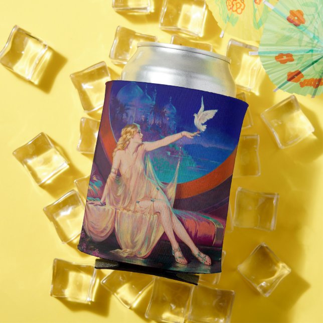 Porta-lata Sultana a Concubina do Sultão Árabe 1925 (Verão in situ)