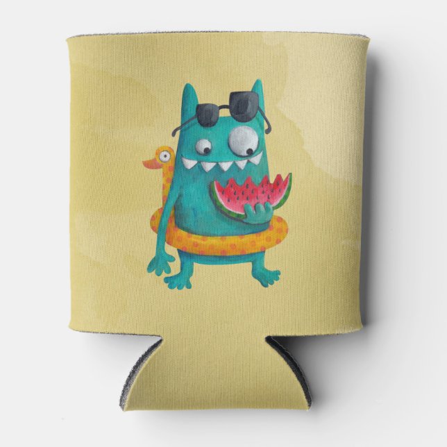 Porta-lata Summer Beach Monster (Frente)