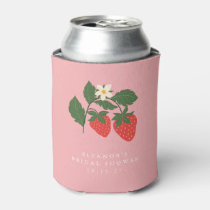 Porta-lata Summer Vintage - Chá de panela Rosa Strawberry Boh
