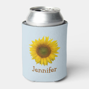 Porta-lata Sunflower Can Cooler