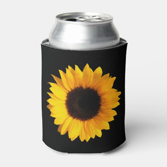 Porta-lata Sunflower Can Cooler (Can Front)