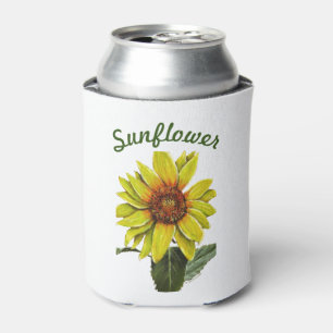 Porta-lata Sunflower Can Cooler