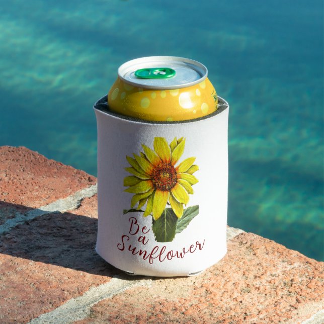 Porta-lata Sunflower Can Cooler (Piscina in situ)
