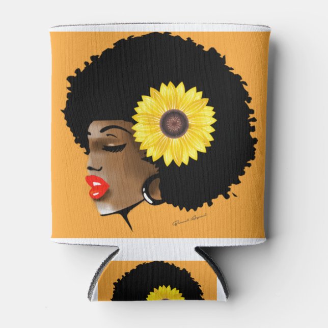 Porta-lata Sunflower Girl (Frente)